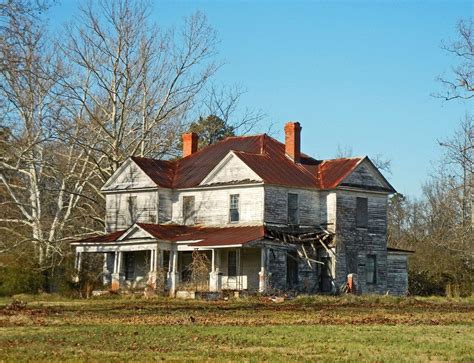 Abandoned Classical Farm House Ca Hilliardston Na Flickr