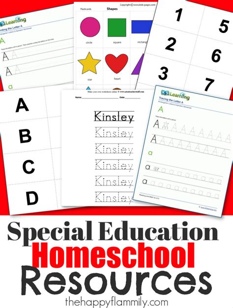 Special Needs Homeschool Teaching Resources