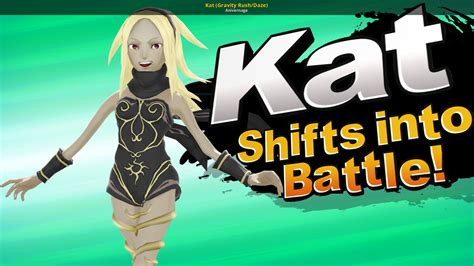 Kat Gravity Rushdaze Super Smash Bros Wii U Mods