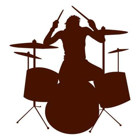 Musician Music Drums Silhouette Ad Ad Affiliate Music Drums