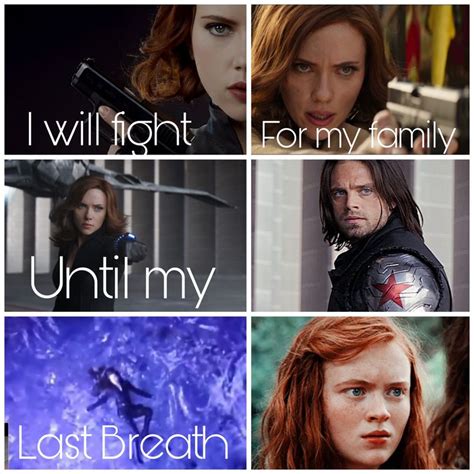 A Collage For My Winterwidow Daughter Fanfic Bucky And Natasha Bucky