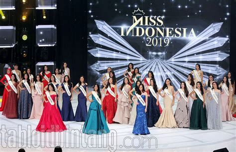 Suasana Penobatan Princess Megonondo Menjadi Miss Indonesia 2019