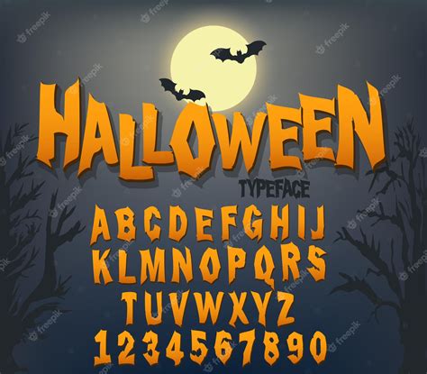 Fuente De Halloween Tipografía Original Alfabeto Espeluznante