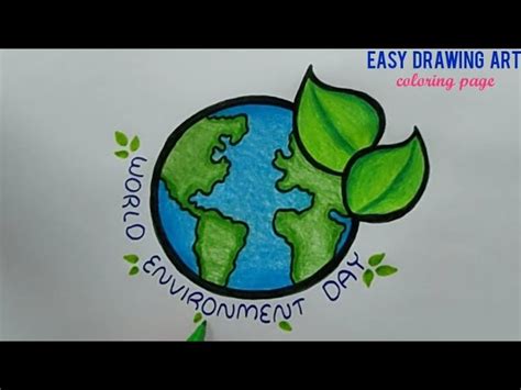 How To Draw Easy Environment Day Poster World Environment Day