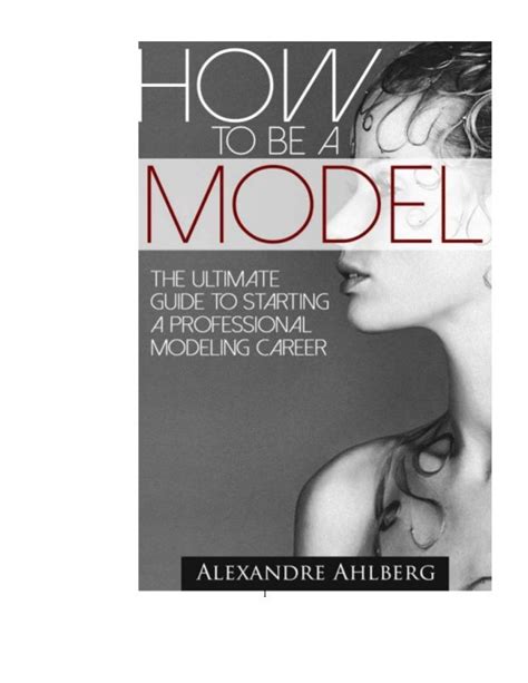 How To Be A Model Ebook On Becoming A Fashion Model