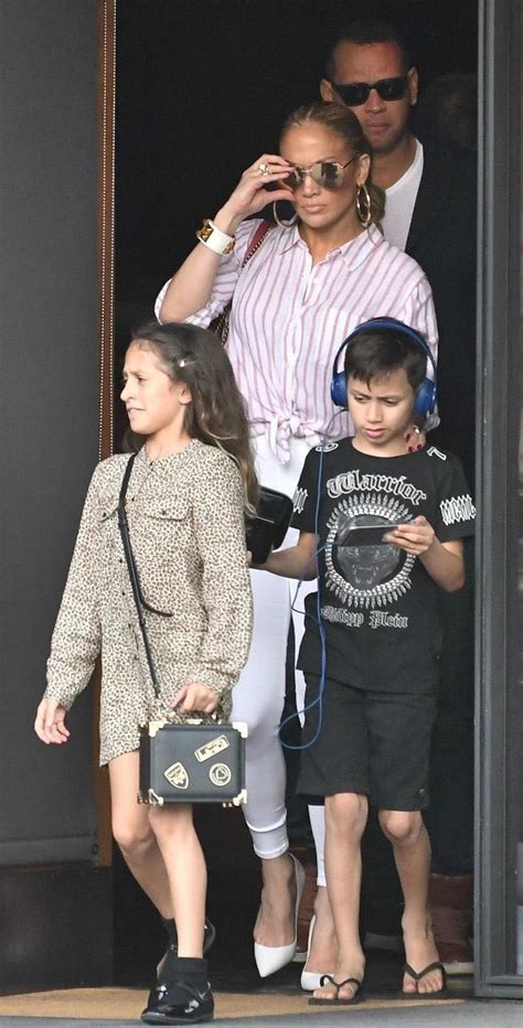 Alex Rodriguez Bonds With Jennifer Lopez Kids — See The Pics