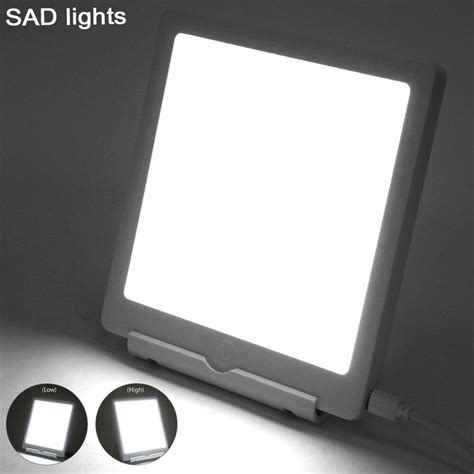 Led Sad Therapy Lamp Seasonal Affective Disorder Phototherapy Happy