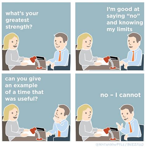 10 Hilarious Comics Show What Not To Say During Job Interviews Bored
