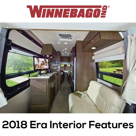 Stunning Interior Features Included With The 2018 Winnebago Era