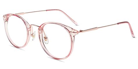 Unisex Full Frame Mixed Material Eyeglasses Glossier Bifocal Everyday Look