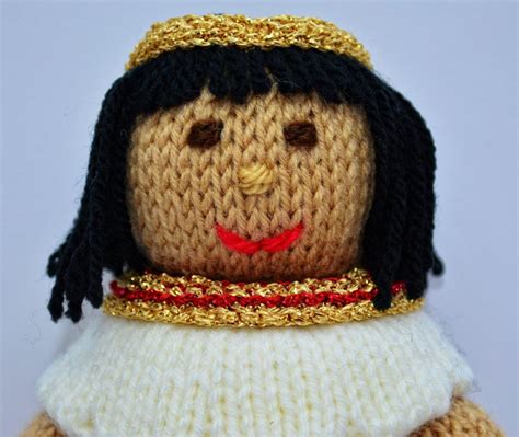 Download 54 egyptian pattern free vectors. Egyptian Princess Doll Knitting Pattern Knitting pattern by Joanna Marshall | Knitting patterns ...