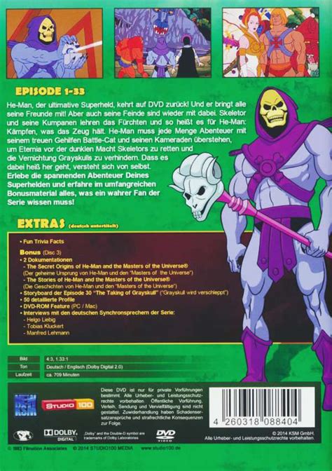 He Man And The Masters Of The Universe Season 1 Box 1 3 Dvds Jpc