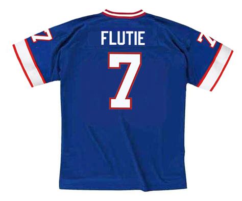 DOUG FLUTIE | Buffalo Bills 1998 Home Wilson Throwback NFL Football Jersey