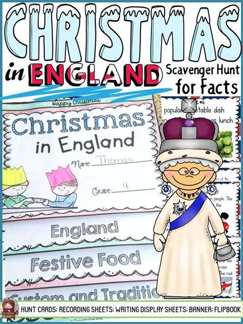 Christmas In England Print And Digital Winter Holidays Around The World