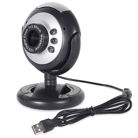 6 Led Usb Pc Webcam Web Camera Night Vision For Desktop Pc Laptop