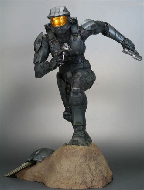 Merchandise Halo 3 Steel Spartan Art Fx Pvc Statue Neu And Ovp