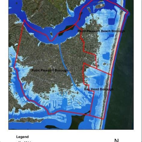 52 Superstorm Sandy Flooded Area In Point Pleasant Borough Point Download Scientific Diagram