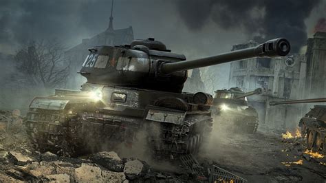 World of Tanks, Wargaming, IS 2, Tank, Military Wallpapers HD / Desktop ...