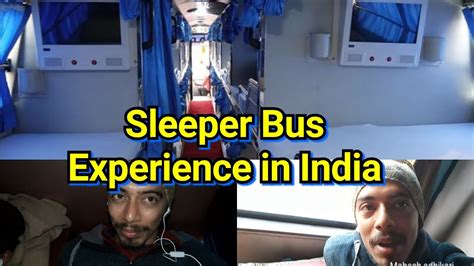 Sleeper Bus India Sleep And Travel Bus Raxaul To Patna Vlog India