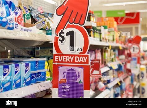 Australia Coles Supermarket Store In Hi Res Stock Photography And