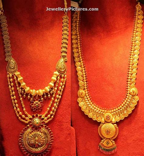Gold Long Chain Latest Indian Jewelry Jewellery Designs