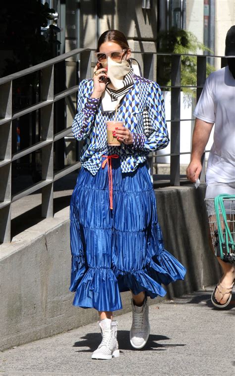 Olivia Palermo In A Retro Outfit In Downtown Gallery Olivia Palermo