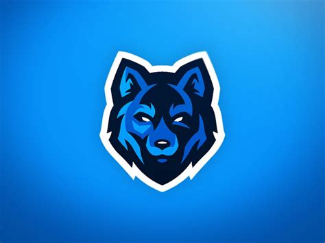 Awesome Blue Wolves Logo Images