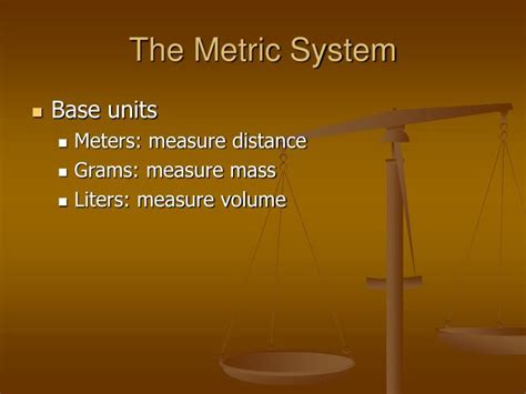 Ppt The Metric System Powerpoint Presentation Free Download Id5811166