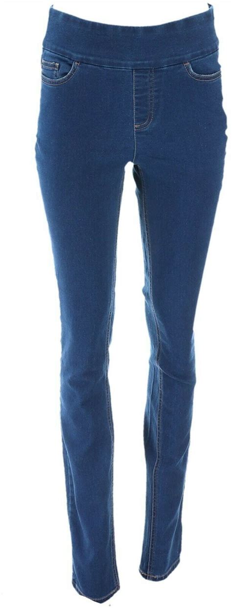 Denim And Co Denim And Co Tall Stretch Smooth Waist 5 Pocket Jeans Women