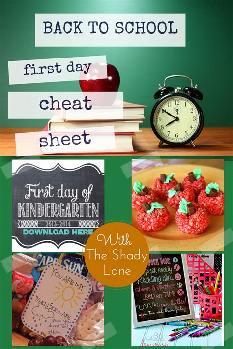 Back To School Cheat Sheet Plan The Perfect Day Overnight For Those