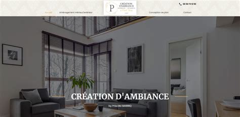 R Alisation D Un Site Pour Cr Ation D Ambiance D Coration Et