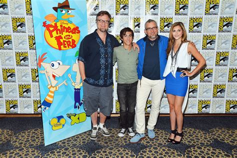 Phineas And Ferb Vincent Martella Alyson Stoner And The Creators At