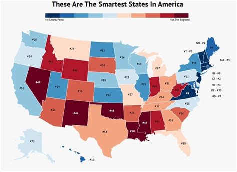 These Are The 10 Smartest States In America Zippia