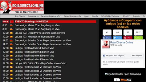 Tarjeta roja, elitegol, vipgoal, tarjetarojaonline, roja directa online, pirlotv.online, justintv futbol en vivo, liga mx partidos en celular y tablet. Rojadirecta online tarjeta roja liga santander premier ...