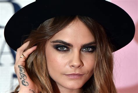 A Guide To Cara Delevingnes 20 Tattoos And Their Meanings Popsugar Australia