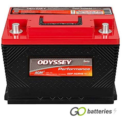Odp Agm48 H6 L3 Odyssey Performance Battery 12v 69ah Gobatteries