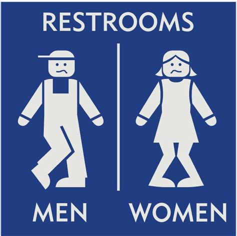 Mens Vs Womens Restroom Line Not Lost Just Side
