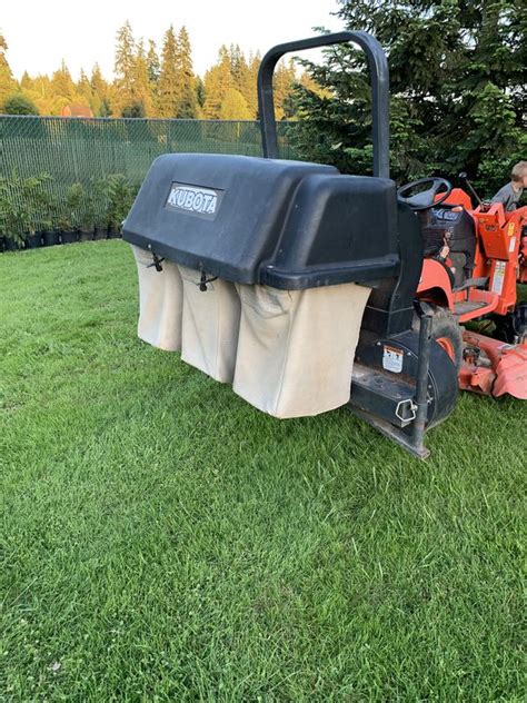 Kubota Bx Series Grass Bagger For Sale In Vancouver Wa Offerup