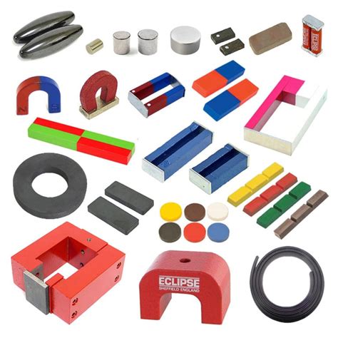 Magnets A Wide Variety Range Useful For Magnetic Demonstrations