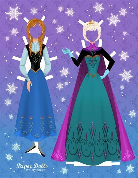 Frozen Disney Anna Frozen Disney Bound Frozen Paper Dolls Disney