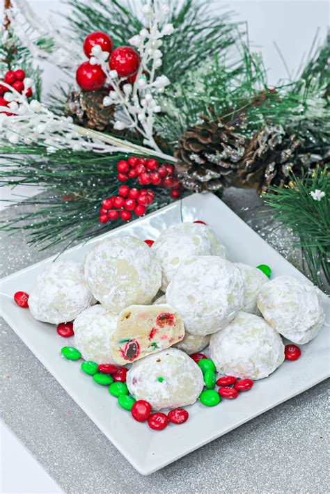 Christmas Snowball Cookies Nut Free Simplistically Living