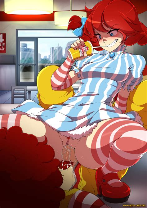 Ronald Mcdonald And Wendy Mcdonalds And 1 More Drawn By