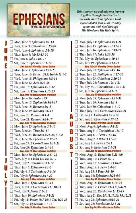 Free Printable Bible Study On Ephesians
