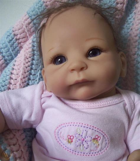 Ashton Drake Tasha Edenholm Little Peanut Lifelike Poseable Baby Doll
