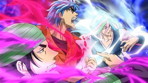 Coco Toriko And Sunny Three Of The Four Heavenly Kings The Anime