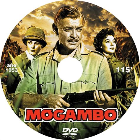Caratulas De Películas Dvd Para Cajas Cd Mogambo 1953