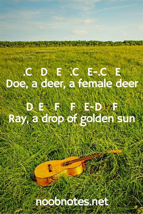 Doe, a deer, a female deer. Do Re Mi Sound Of Music Piano Sheet Music Pdf - Best Music ...