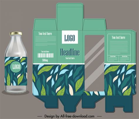 Packaging Templates Illustrator