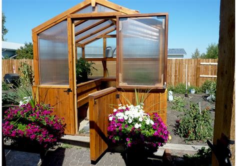 The angle wall windows are made of a high performance thermoplastic that transmits up to. Greenhouse Kits | 8x8 Cedar - Outdoor Living Today