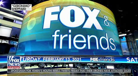 Fox And Friends Saturday Foxnewsw February 13 2021 300am 700am